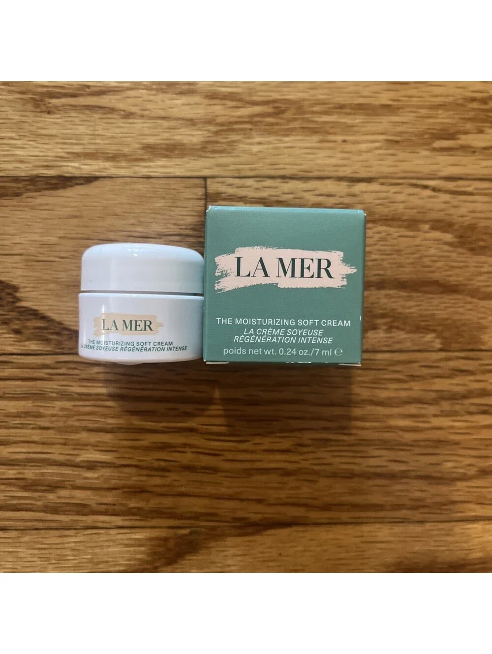 2X LA MER The Moisturizing Soft Cream .24 oz /7ml Each NIB